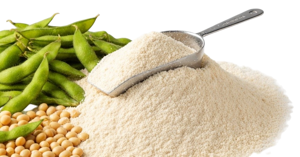 Soybeans and Soy Protein Isolate Powder